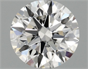 Del inventario de diamantes de laboratorio, 1.03 quilates, Redondo , Color G, claridad VVS2 y certificado IGI