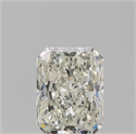 Natural Diamond 1.50 Carats, Radiant with  Cut, K Color, VS2 Clarity and Certified by GIA
