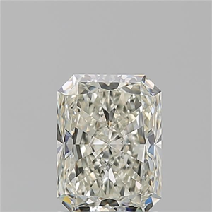 Picture of Natural Diamond 1.50 Carats, Radiant with  Cut, K Color, VS2 Clarity and Certified by GIA