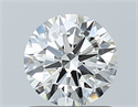Natural Diamond 0.85 Carats, Round with Excellent Cut, I Color, VS2 Clarity and Certified by GIA