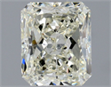 Diamante Natural 2.01 quilates, Radiante , Color J, claridad SI2 y certificado HRD