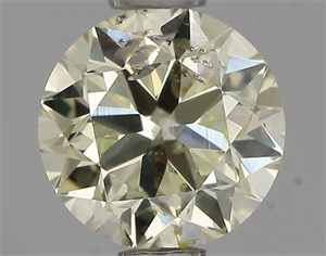 Picture of Natural Diamond 0.83 Carats, Round with Very Good Cut, N Color, SI2 Clarity and Certified by IGI