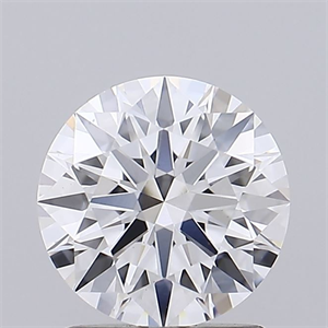 Picture of Lab Grown Diamond 1.23 Carats, Round with Ideal Cut, E Color, VS1 Clarity and Certified by IGI