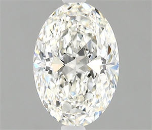 Picture of Natural Diamond 0.92 Carats, Oval with  Cut, H Color, IF Clarity and Certified by IGI