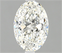 Diamante Natural 0.92 quilates, Ovalado , Color H, claridad IF y certificado IGI