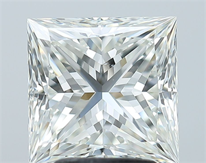 Picture of Natural Diamond 3.03 Carats, Princess with  Cut, I Color, VS2 Clarity and Certified by GIA