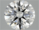 Del inventario de diamantes de laboratorio, 2.87 quilates, Redondo , Color G, claridad VS1 y certificado IGI