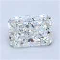 Diamante Natural 3.01 quilates, Radiante , Color G, claridad SI1 y certificado GIA