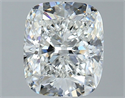 Diamante Natural 2.70 quilates, Del cojín , Color G, claridad VS2 y certificado GIA