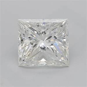 Foto Diamante Natural 2.20 quilates, Princesa , Color H, claridad VS2 y certificado GIA de