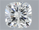 Natural Diamond 0.74 Carats, Cushion with  Cut, H Color, SI1 Clarity and Certified by GIA