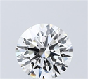 Lab Grown Diamond 1.50 Carats, Round with Ideal Cut, E Color, VVS2 Clarity and Certified by IGI