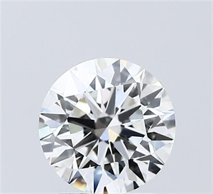 Picture of Lab Grown Diamond 1.50 Carats, Round with Ideal Cut, E Color, VVS2 Clarity and Certified by IGI