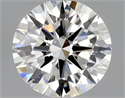 Diamante Natural 0.52 quilates, Redondo , Color G, claridad VS2 y certificado GIA