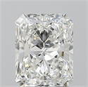 Natural Diamond 1.50 Carats, Radiant with  Cut, G Color, VS1 Clarity and Certified by GIA