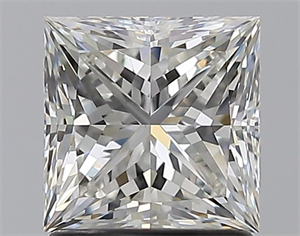 Picture of Natural Diamond 1.50 Carats, Princess with  Cut, I Color, VS2 Clarity and Certified by GIA
