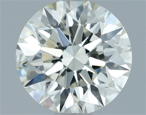 Picture of Natural Diamond 1.01 Carats, Round with Excellent Cut, J Color, VS1 Clarity and Certified by IGI