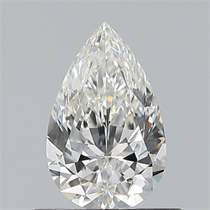 Picture of Natural Diamond 0.60 Carats, Pear with  Cut, G Color, VS1 Clarity and Certified by GIA
