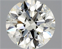 Natural Diamond 1.06 Carats, Round with Excellent Cut, J Color, VS2 Clarity and Certified by GIA