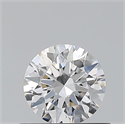 Diamante Natural 0.50 quilates, Redondo , Color D, claridad SI1 y certificado GIA