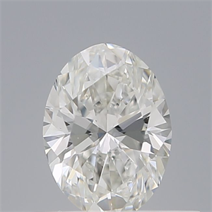 Picture of Natural Diamond 0.51 Carats, Oval with  Cut, F Color, VVS2 Clarity and Certified by GIA