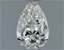 Diamante Natural 0.50 quilates, De pera , Color J, claridad SI2 y certificado GIA