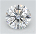 Lab Grown Diamond 2.29 Carats, Round with Ideal Cut, D Color, IF Clarity and Certified by IGI
