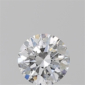 Foto Diamante Natural 0.61 quilates, Redondo , Color E, claridad VVS1 y certificado GIA de
