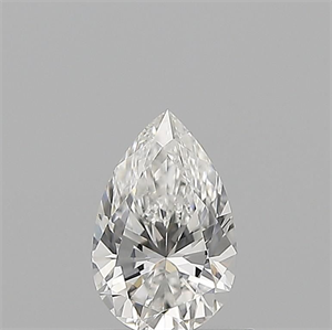 Picture of Natural Diamond 0.52 Carats, Pear with  Cut, E Color, VS1 Clarity and Certified by GIA