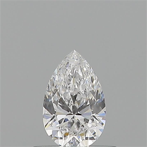 Picture of Natural Diamond 0.50 Carats, Pear with  Cut, D Color, VS1 Clarity and Certified by GIA