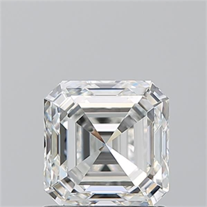 Picture of Natural Diamond 1.21 Carats, Asscher with  Cut, G Color, VS1 Clarity and Certified by GIA