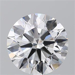 Picture of Natural Diamond 1.91 Carats, Round with Excellent Cut, E Color, IF Clarity and Certified by GIA