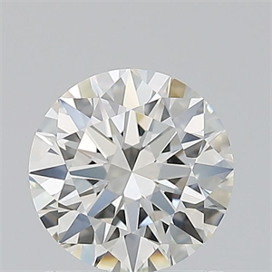 Picture of Natural Diamond 0.80 Carats, Round with Excellent Cut, G Color, IF Clarity and Certified by HRD
