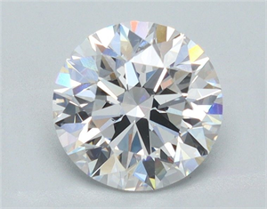 Picture of Lab Grown Diamond 4.24 Carats, Round with Ideal Cut, D Color, VVS2 Clarity and Certified by IGI