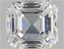 Natural Diamond 0.90 Carats, Asscher with  Cut, G Color, VVS1 Clarity and Certified by GIA
