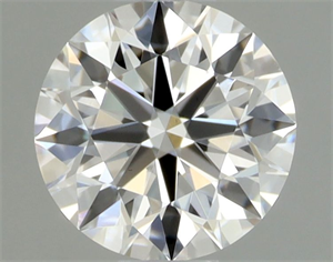 Foto Diamante Natural 0.42 quilates, Redondo , Color F, claridad VVS2 y certificado GIA de