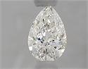 Natural Diamond 0.40 Carats, Pear with  Cut, H Color, VS2 Clarity and Certified by GIA