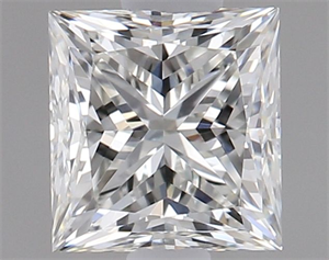Picture of Natural Diamond 1.01 Carats, Princess with  Cut, J Color, VVS2 Clarity and Certified by GIA