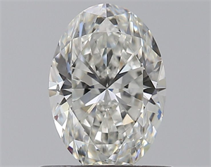 Picture of Natural Diamond 0.75 Carats, Oval with  Cut, G Color, SI1 Clarity and Certified by GIA