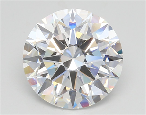 Picture of Lab Grown Diamond 5.56 Carats, Round with Ideal Cut, E Color, VVS2 Clarity and Certified by IGI