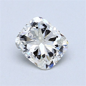 Foto Diamante Natural 0.72 quilates, Del cojín , Color H, claridad SI2 y certificado GIA de