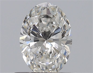 Picture of Natural Diamond 0.50 Carats, Oval with  Cut, F Color, VVS2 Clarity and Certified by GIA