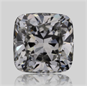 Natural Diamond 0.40 Carats, Cushion with  Cut, F Color, VVS1 Clarity and Certified by GIA