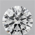 Lab Grown Diamond 1.01 Carats, Round with Excellent Cut, D Color, VVS1 Clarity and Certified by IGI