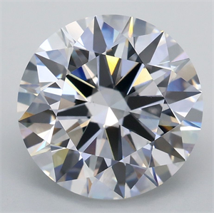 Picture of Lab Grown Diamond 4.32 Carats, Round with Ideal Cut, D Color, VS1 Clarity and Certified by IGI