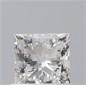 Diamante Natural 0.50 quilates, Princesa , Color E, claridad VS2 y certificado GIA