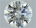 Diamante Natural 2.01 quilates, Redondo , Color K, claridad IF y certificado GIA