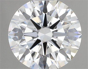 Picture of Lab Grown Diamond 1.09 Carats, Round with Ideal Cut, D Color, VVS2 Clarity and Certified by IGI