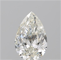 Natural Diamond 0.70 Carats, Pear with  Cut, J Color, SI1 Clarity and Certified by GIA