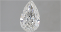 Natural Diamond 1.00 Carats, Pear with  Cut, F Color, SI2 Clarity and Certified by GIA